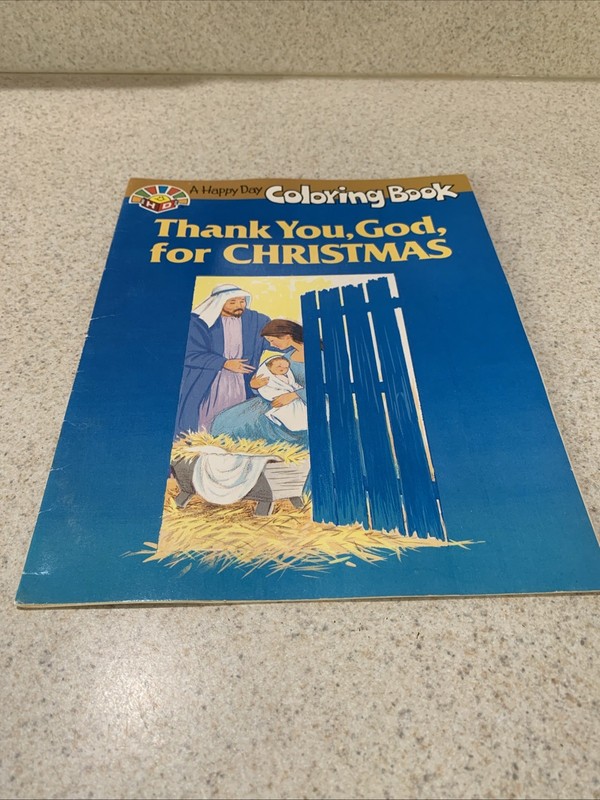 Thank You, God, for Christmas (Happy Day Coloring Bks), + Judah the Christian…