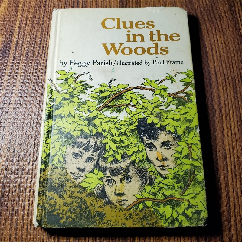 Clues in the Woods Peggy Parish 1968 Illustrated Paul Frame Macmillan