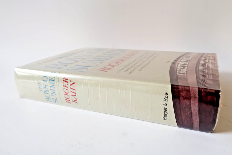 NEW Vintage ” Boys of Summer ” by Roger Kahn Hardcover Book SEALED