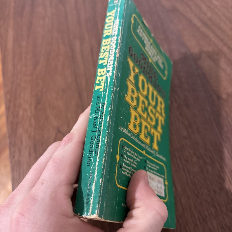 MIKE GOODMAN'S YOUR BEST BET By Michael J. Goodman 1977 Pb5 gallery
