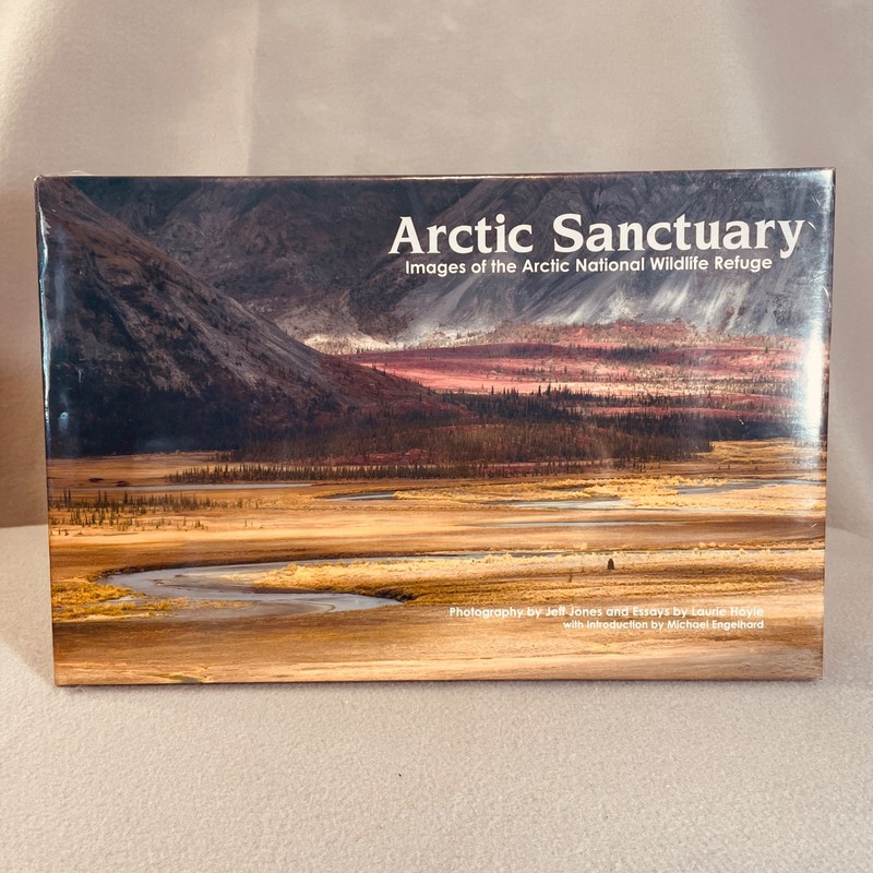 Arctic Sanctuary Jeff Jones Laurie Hoyle Photo Book Wildlife Refuge NEW