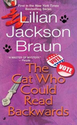 The Cat Who Could Read Backwards – Paperback By Lilian Jackson Braun – GOOD
