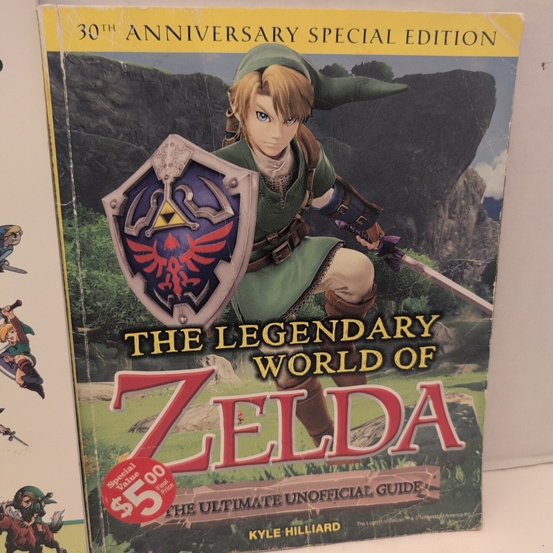 Lot Of 4 Legend Of Zelda Books Unofficial Fan Guide ,Easy Piano, Psychology Of gallery