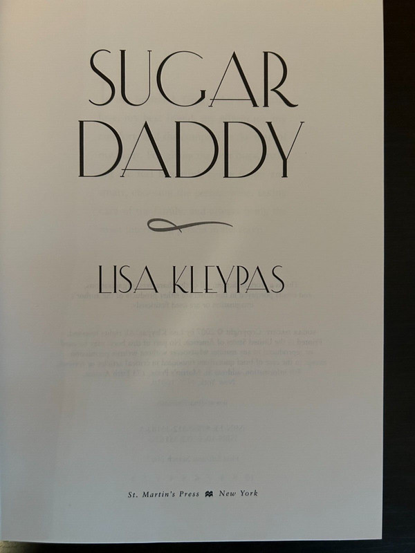 Sugar Daddy - a novel by Lisa Kleypas gallery