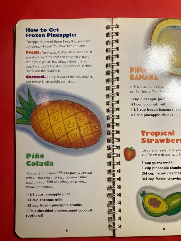 Smoothies (Klutz) - BEVERAGE RECIPES 16 PAGES Johnson, Anne Akers - gallery