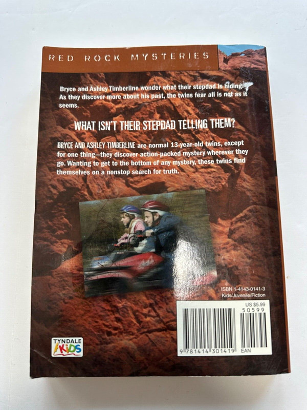 Lot of 5 Red Rock Mysteries # 2 3 4 9 12 YA Christian Fiction Jenkins Fabry gallery