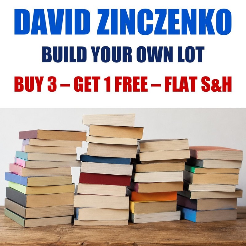 David Zinczenko Paperback Books – Build Your Own Book Lot – Flat Shipping