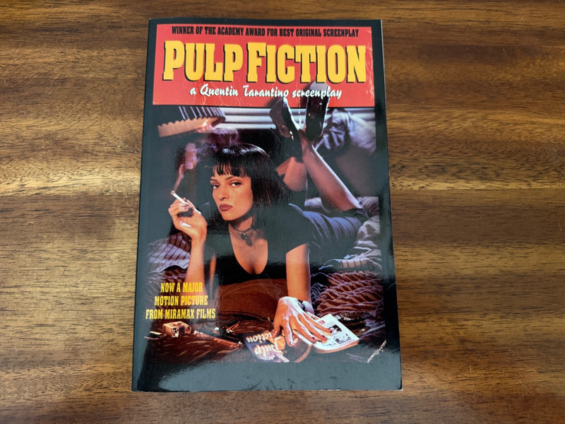 Pulp Fiction, a Quentin Tarantino screenplay (1994, Trade Paperback)