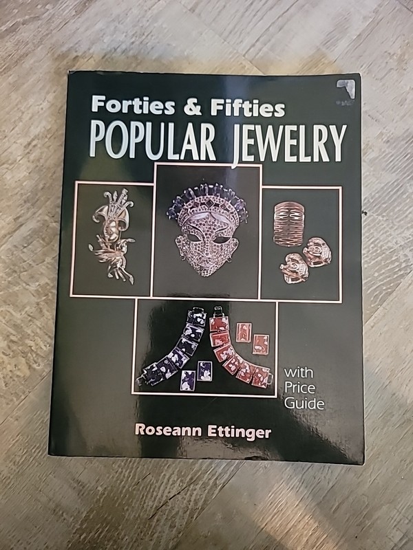 Forties and Fifties Popular Jewelry by Roseann Ettinger: Used