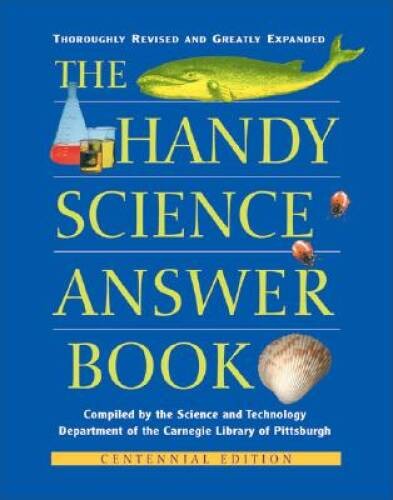 The Handy Science Answer Book (The Handy Answer Book Series) – Paperback – GOOD