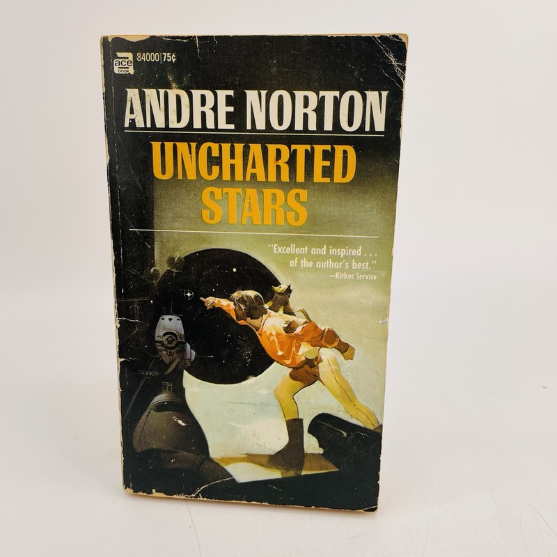 Uncharted Stars Murdock Jern, Bk. 2 Andre Norton Jeff Jones Cover Sci-fi Fantasy