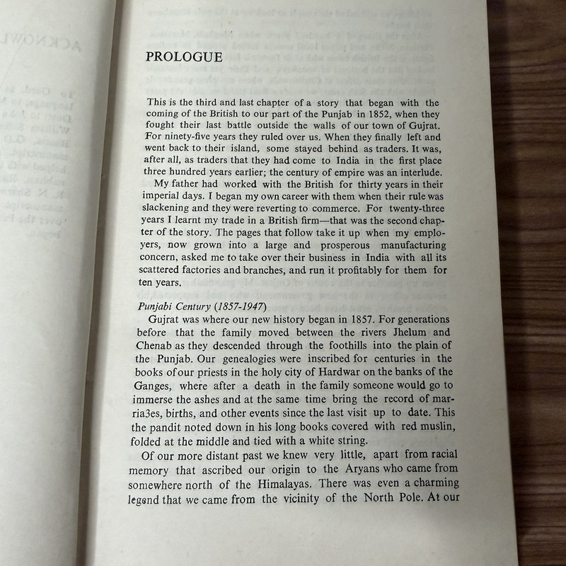 Return to Punjab 1961-1975 by Prakash Tandon India Punjabi 1980 Hardcover gallery