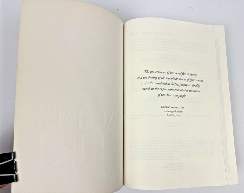 George Washington's Sacred Fire Peter A. Lillback First Edition 2006 HC/DJ gallery