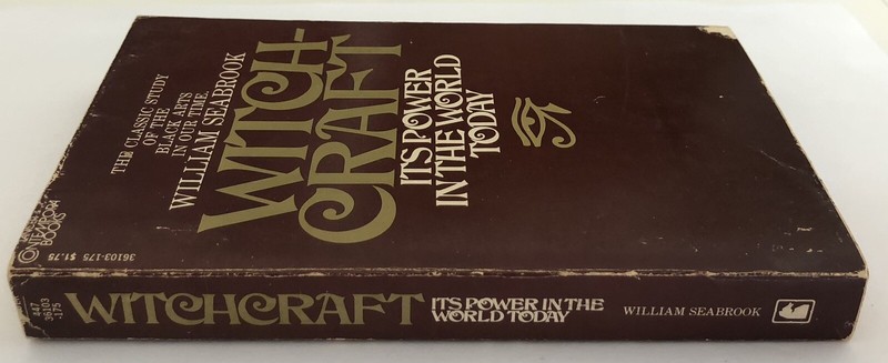 WITCHCRAFT WILLIAM SEABROOK LANCER PAPERBACK OCCULT SUPERNATURAL gallery