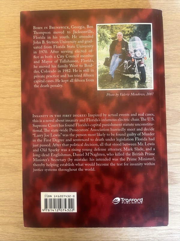 M'Naghten Rules by Ben W. Thompson (2007, Trade Paperback) gallery