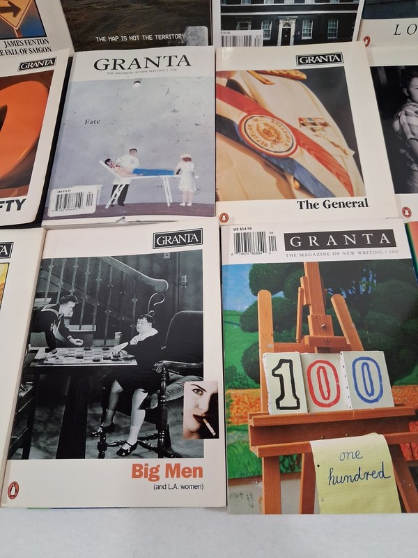granta magazine the magazine of new writing lot of 15 books gallery