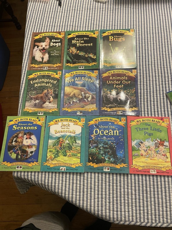 Lot of 20 We Both Read Leveled Reader Paperback Books PK-K, K, K-1, 1-2, 1, 2 gallery