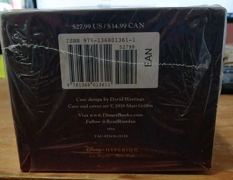 The Kane Chronicles 3-BOOK-Box-Set Rick Riordan Paperback Preowned Like New gallery
