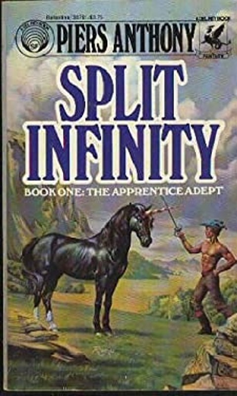 Split Infinity Mass Market Paperbound Piers Anthony