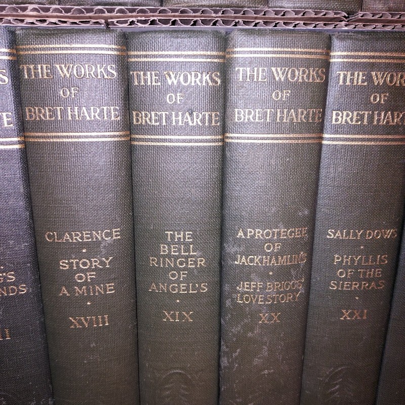 The Works of Bret Harte Condensed Novels 22 Volume Set Includes Poetry gallery