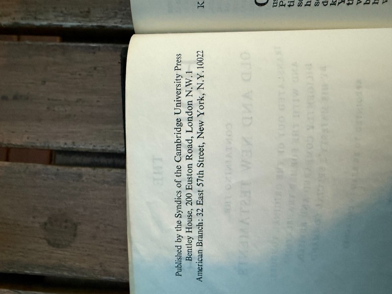 Cambridge Concord Bible KJV Red Letter Concordance French Morocco Leather Gilt gallery