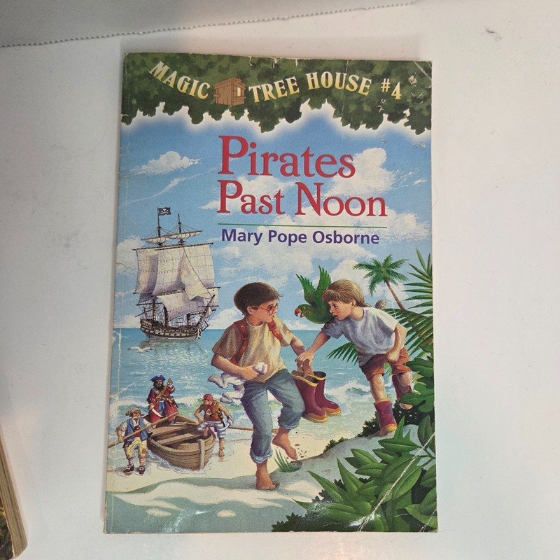 Magic Tree House - Paperback book #1, #4, #9 #10 in GOOD condition gallery