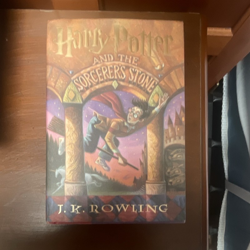 J.K. Rowling Harry Potter Sorcerer’s Stone & Chamber Secrets Hardcover Illustra…