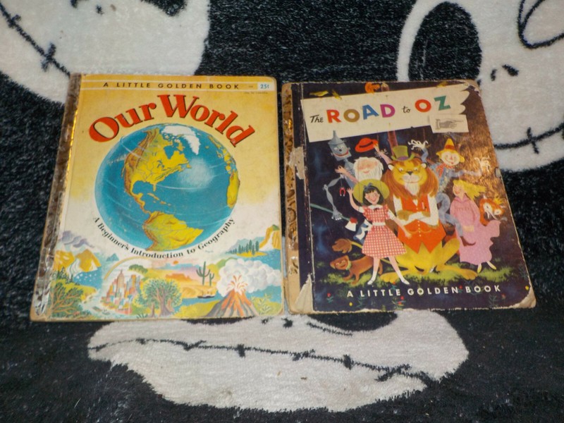 Little Golden Books Lot of 8 Road To Oz Christopher Colombus 4 Puppies Our World gallery