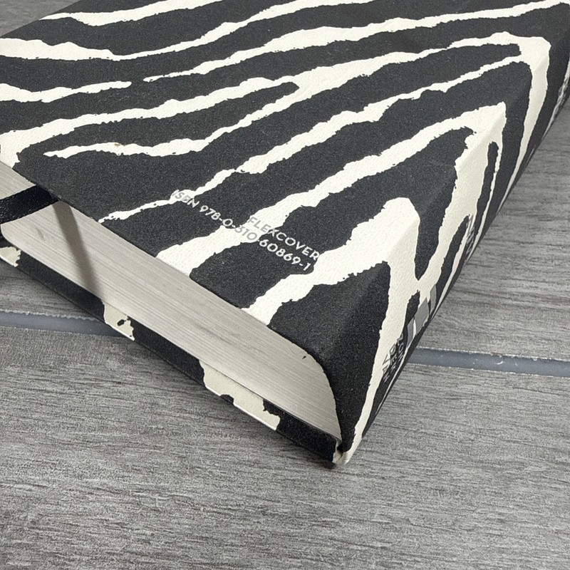 ULTRA RARE Safari Collection Bible NIV Zebra by Zondervan Flexcover gallery