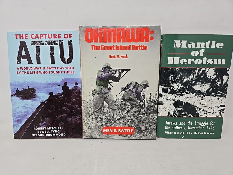 9 books ISLAND WARFARE IN THE PACIFIC THEATER World War II WW2 WWII USMC Army gallery