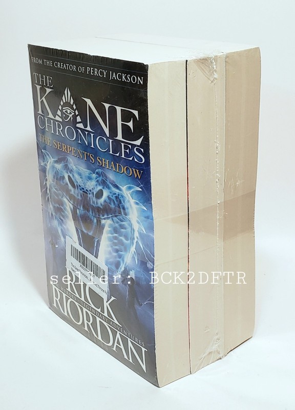 🔥 THE KANE CHRONICLES 3 Book Collection Rick Riordan Ages 9-14 PAPERBACK Books gallery