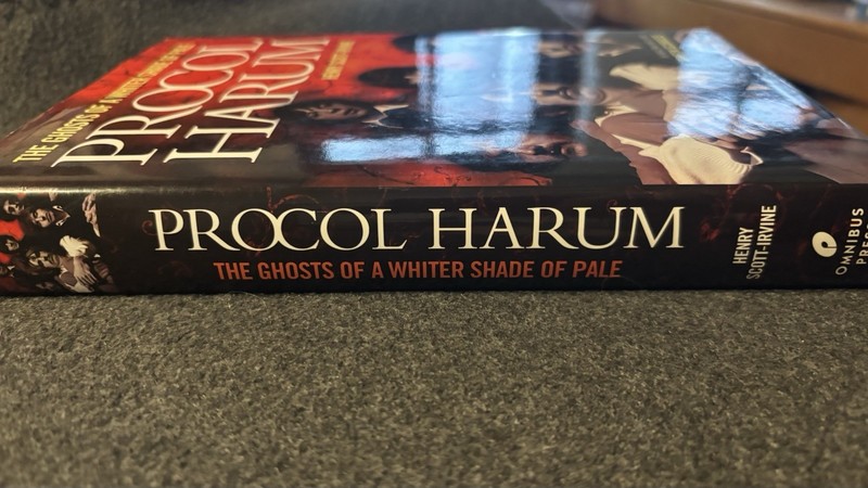 Procol Harum Ghosts Of A Whiter Shade Of Pale HARDCOVER BOOK Henry Scott-Irvine gallery