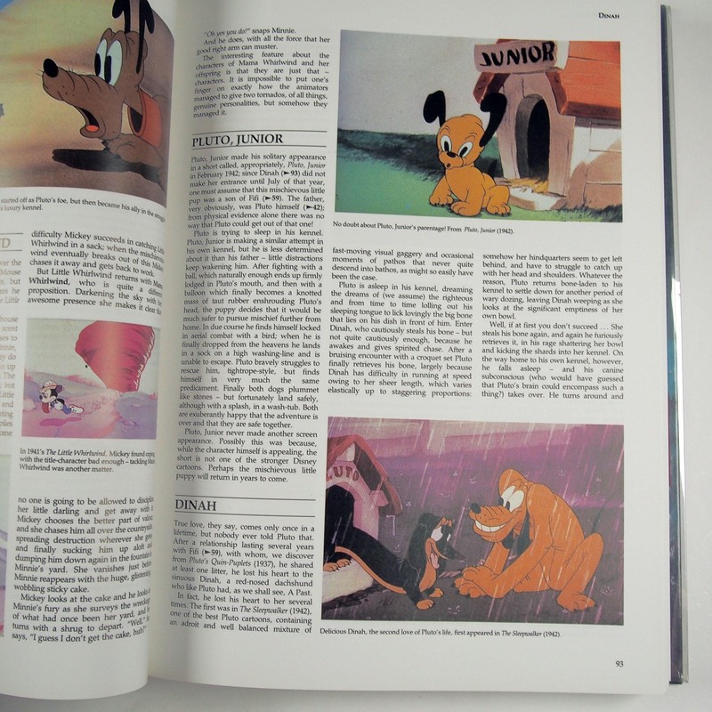 Encyclopedia of Walt Disney's Animated Characters John Grant Hyperion Hardcover gallery