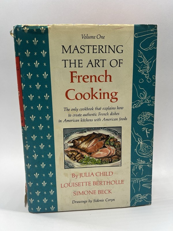 Julia Child Mastering The Art Of French Cooking. 1977 Volume 1.