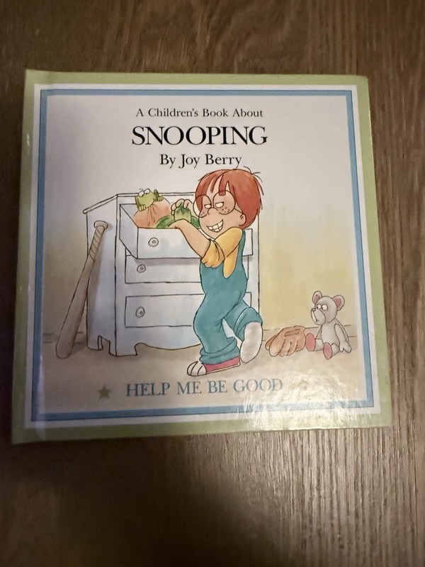 Lot of 9 Vintage Help Me Be Good Children’s Books, Joy Berry, Hardcover gallery