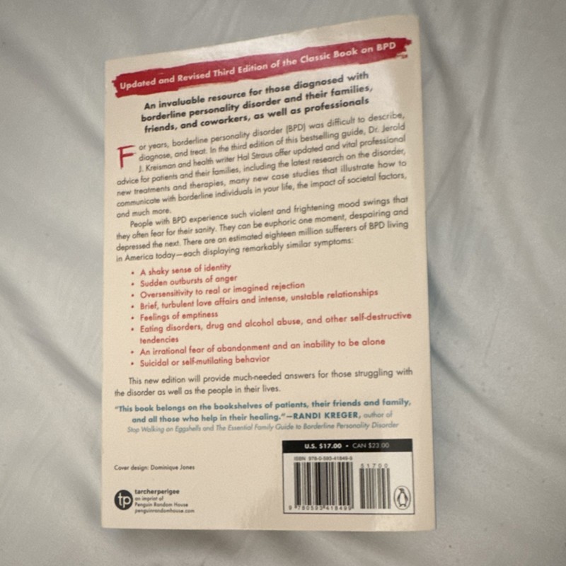 I Hate You--Don't Leave Me Third Edition Kreisman Straus TarcherPerigee BPD gallery