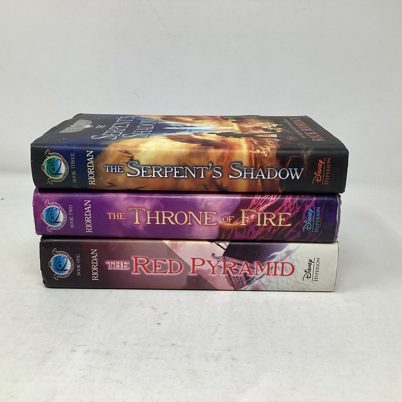The Kane Chronicles Riordan Complete Series Set 1-3 Hardcover gallery