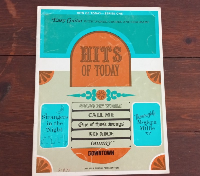 Vintage 1967 Easy Guitar HITS OF TODAY-SERIES ONE